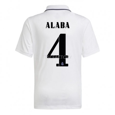 Maillot de Foot Real Madrid Alaba 4 Domicile 2022/23